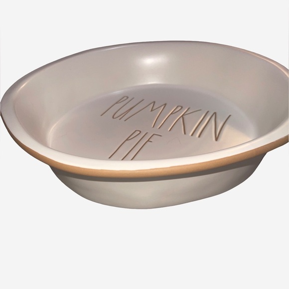 Rae Dunn Other - NEW RAE DUNN Pumpkin Pie Deep Dish Artisan Collection RARE Holidays Fall